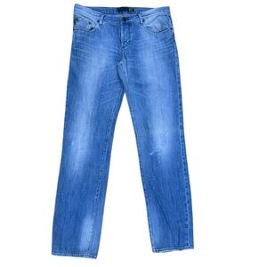 👖‎ Just Cavalli Men’s Light Wash Straight Leg Jeans — W33 / IT47